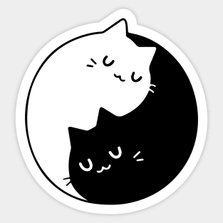 Kitten Cuddle Design Sticker